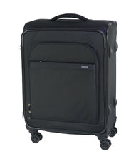 將圖片載入圖庫檢視器 COSSACK-24吋拉鍊行李箱(1223領航系列)-商務黑