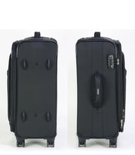 將圖片載入圖庫檢視器 COSSACK-24吋拉鍊行李箱(1223領航系列)-商務黑