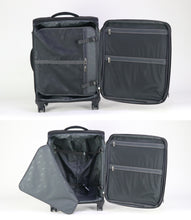 將圖片載入圖庫檢視器 COSSACK-24吋拉鍊行李箱(1223領航系列)-商務黑